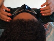 Stepdaughter in the biggest deepthroat fuck ever seen (New angle) 1/16