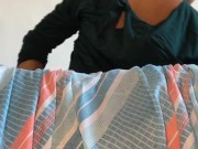 Stepdaughter in the biggest deepthroat fuck ever seen (New angle) 16/16