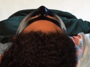 Stepdaughter in the biggest deepthroat fuck ever seen (New angle) 2/16