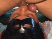 Stepdaughter in the biggest deepthroat fuck ever seen (New angle) 5/16