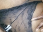 Fucking my BBW Girlfriend ( she leave home at midnight to come get some dick)