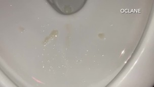 washing off my sperm with my wazz