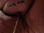 Milf uses me as a Urinal  15/16