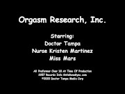 Miss Mars Submits Her Body To Science for Orgasm Research by Doctor Tampa & Nurse @ GirlsGoneGynoCom 7/16