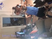 Ebony Cougar 2 Black Guys Tag Team Take Turns in Video Studio Amature Mlfvideo 1/16