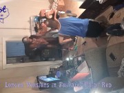 Ebony Cougar 2 Black Guys Tag Team Take Turns in Video Studio Amature Mlfvideo 12/16