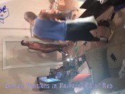 Ebony Cougar 2 Black Guys Tag Team Take Turns in Video Studio Amature Mlfvideo 13/16