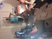 Ebony Cougar 2 Black Guys Tag Team Take Turns in Video Studio Amature Mlfvideo 16/16