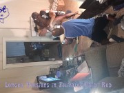 Ebony Cougar 2 Black Guys Tag Team Take Turns in Video Studio Amature Mlfvideo 3/16