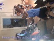 Ebony Cougar 2 Black Guys Tag Team Take Turns in Video Studio Amature Mlfvideo 4/16