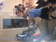 Ebony Cougar 2 Black Guys Tag Team Take Turns in Video Studio Amature Mlfvideo 5/16