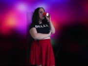 Becoming The Alien's Feedee Pet - Restrained and Fed To The MAX!!! 3/16