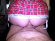 Naughty school girl wants dick in ass instead of homework 1/16