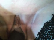 Hot MILF AimeeParadise spreads her legs wide and fucks herself hard with a dildo in both holes! 7/16