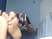 Suck on this toes