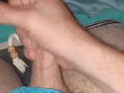 Playing with my cock