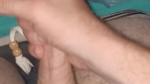 Playing with my cock
