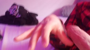 Quick Jerk Moaning with cumshot