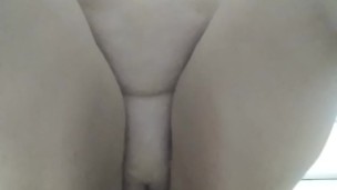 Cumming hard in the bathroom (with moaning)