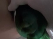 First Teen Fisting. Bottle in Little Pussy. Real orgasm 13/16