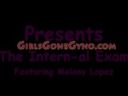 Standardized Patient Melany Lopez Examined By Student Nurse, Doctor Tampa Observes @GirlsGoneGynoCom 2/16