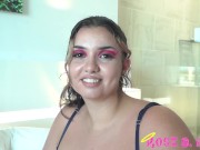 Big Booty BBW Rose Kush gets Drilled by BBC in Hotel 1/16
