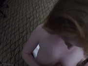 Hot Redhead MILF Sucks My Cock For Rent Money 16/16