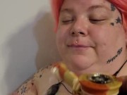 BBW Smoking in tub 4/16