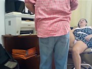 Lady boss gives pussy for cunnilingus with engineer Lady boss Boss and employee 1 13/16