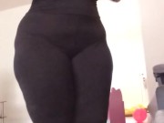Thick Milf in Black