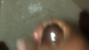 In the shower & got Horny had to bust a quick nut