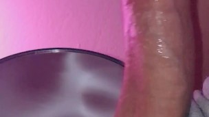 INSANE CUM ON TONGUE CUMSHOT / Self Suck Pleasure