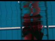 Submerged underwater babe Nata swimming naked 1/16