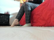 Huge pussy and hairy asshole caught up close pussy pops and pisses 1/16