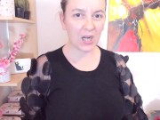 Nicoletta eats you and crushes you under her bite and you little useless insect will be devoured! 1/16