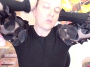 Nicoletta eats you and crushes you under her bite and you little useless insect will be devoured! 16/16