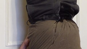 Upside down pee on my clothes