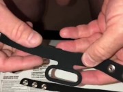 Colt Scrotum Set: unpackaged new sex toy demonstration and review