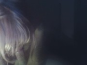 Pink hair slut, High as fk on, little slut is in love with my dick 7/16