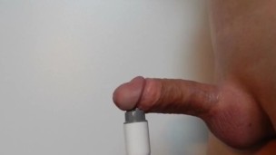 I FOUND THIS TOY IN STEPMOM ROOM - MALE ORGASM WITH VIBRATION TOY