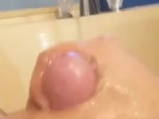 Jerking Off in the Bathtub