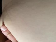 Sensual anal sex, he cums in her ass within minutes 4/16