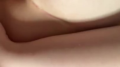 Sensual anal sex, he cums in her ass within minutes