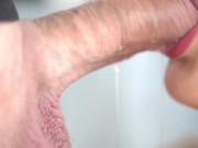 Hottest No Hands Blowjob - Sloppy CUM MOUTH (Deepthroat) 4K 5/16