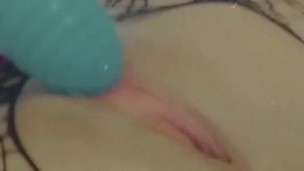 Milf does Lingerie testing, spanking, handcuffs, female orgasm & more