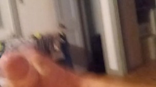 Disciplining my big cock