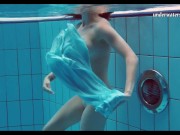 Nude underwater erotics with brunette babe Chehova 12/16