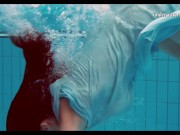 Nude underwater erotics with brunette babe Chehova 7/16