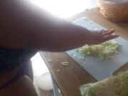 Vecino me sorprende en ropa interior mi marido casi nos cacha (infieles) 3/16