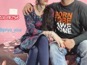 YOURPRIYA4U - girlfriend XXX fuck in hotel room with clear hindi audio 1/16